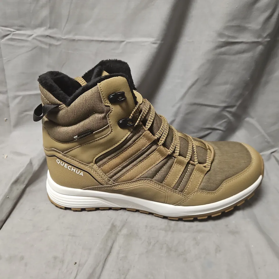 QUECHUA WATERPROOF HIKING BOOTS – UK 10.5 (EU 45)