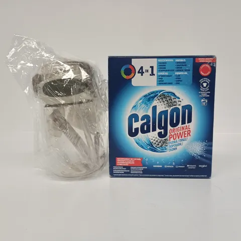 APPROXIMATELY 8 ASSORTED HOUSEHOLD ITEMS TO INCLUDE CALGON, ETC