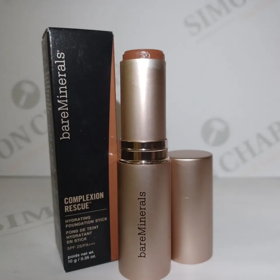LOT OF 3 BAREMINERALS COMPLEXION RESCUE HYDRATING FOUNDATION STICKS - SIENNA