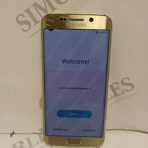 SAMSUNG GALAXY S6 EDGE ANDROID SMARTPHONE