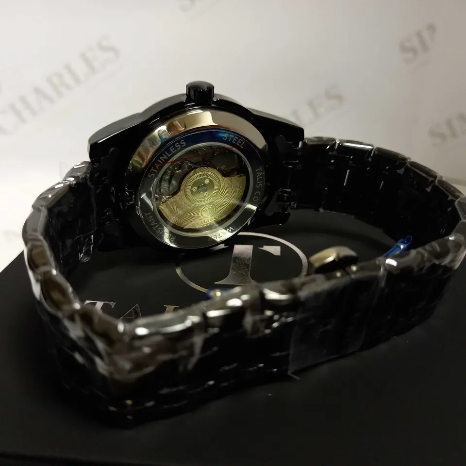TALIS CO SKELETON DIAL BRACELET STRAP WRISTWATCH RRP £550