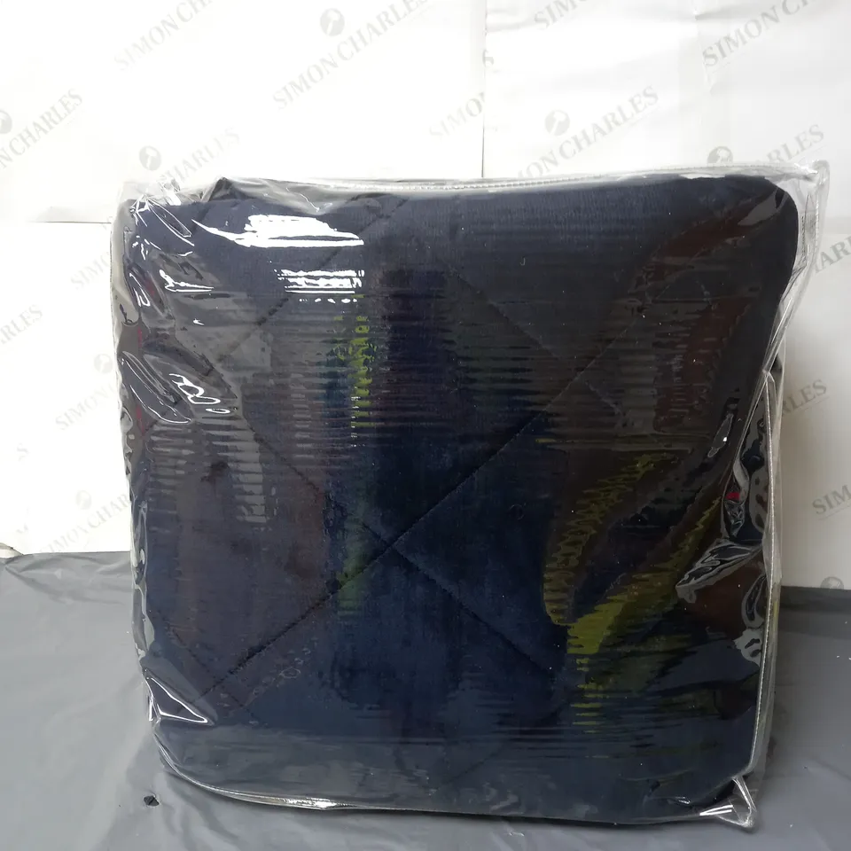COZEE HOME VELVETSOFT & FLUFFY FILLED DIAMOND QUILT BEDSPREAD