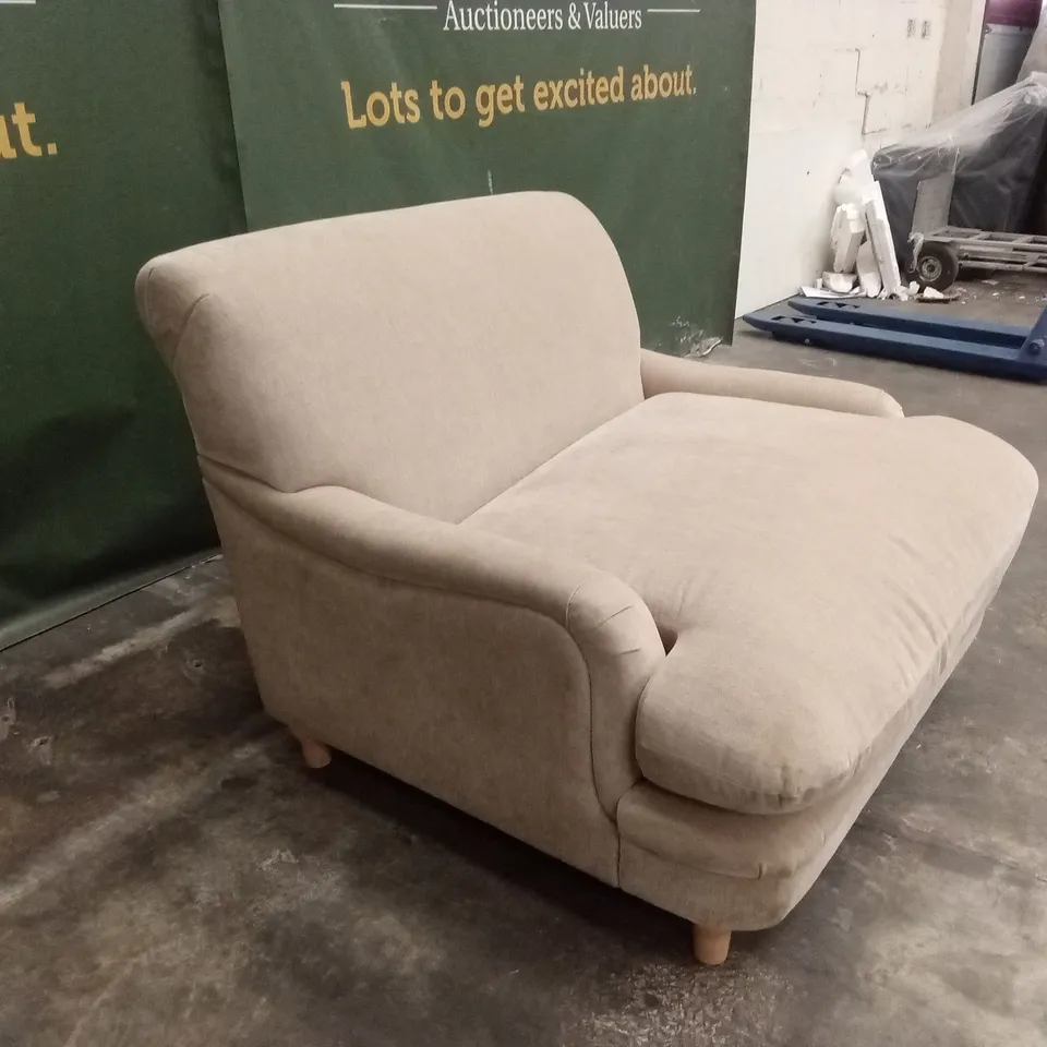 LPD HOME PLUMPTON SAHARA CHENILLE ARMCHAIR RRP £449