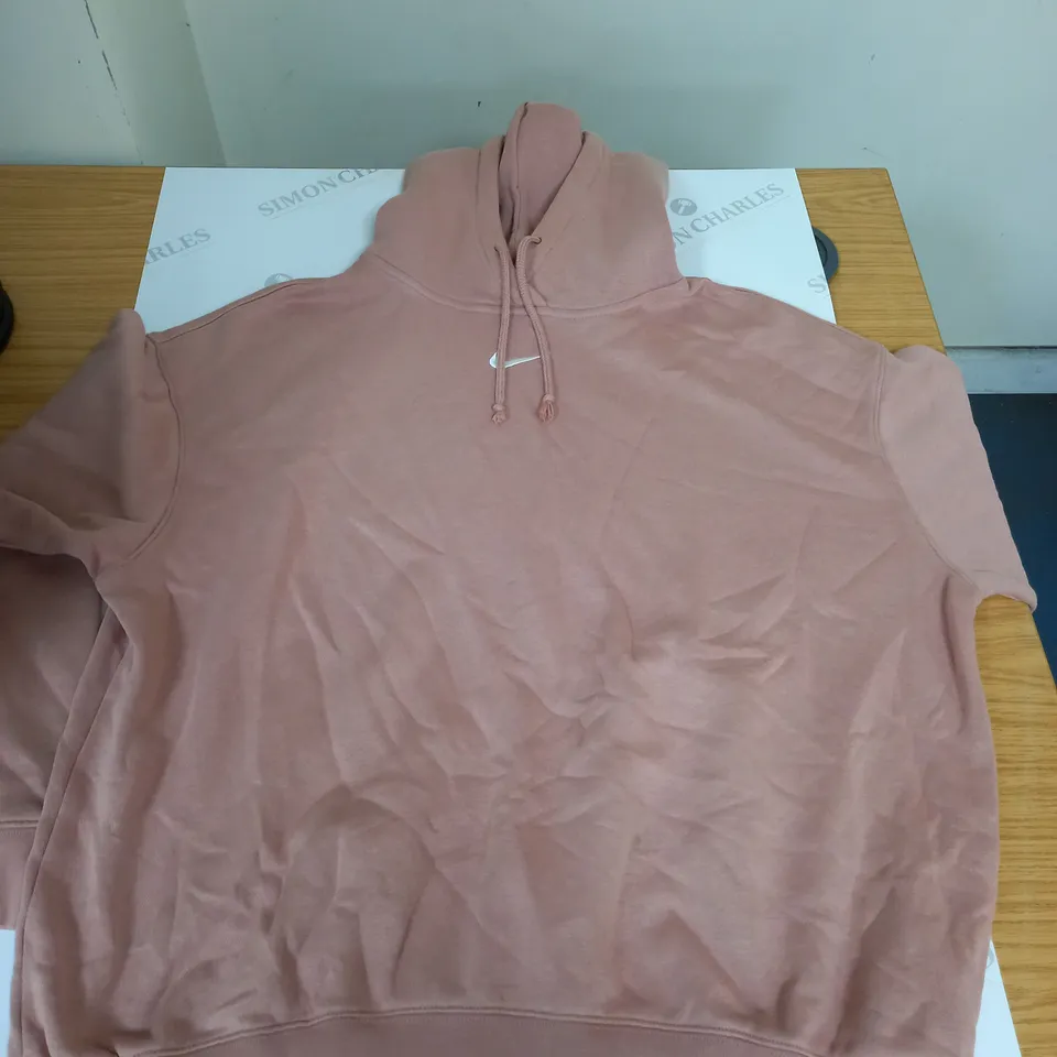 NIKE WASHED PINK HOODIE - M