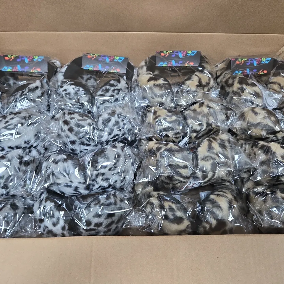 16 X MAXIM AUDIO SOUND MUFFS WITH BUILT-IN SPEAKERS 