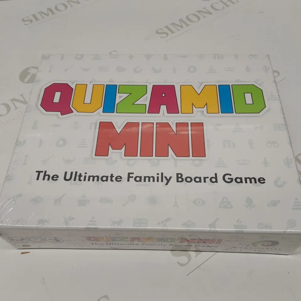 FIVE BRAND NEW BOXED QUIZAMID MINI THE ULTIMATE FAMILY BOARD GAME