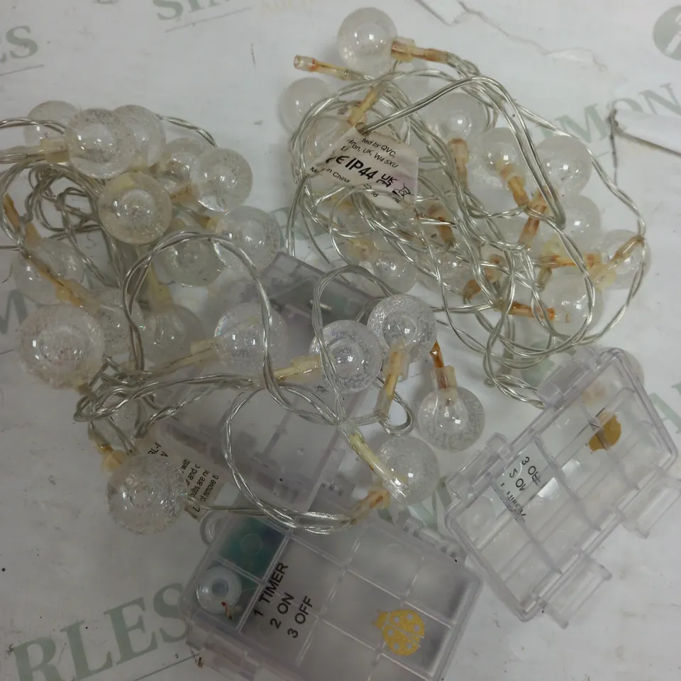 BUNDLEBERRY BY AMANDA HOLDEN SET OF 3 INDOOR OUTDOOR LIGHT STRANDS