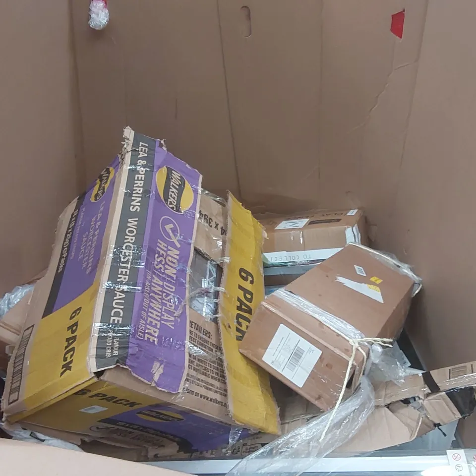PALLET CONTAINING A LARGE QUANTITY OF ASSORTED ITEMS INCLUDING: STEAM CLEANER, TOILET SEAT, BLINDS ECT