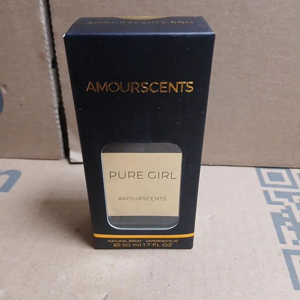 BOXED AMOURSCENTS PURE GIRL NATURAL SPRAY 50ML