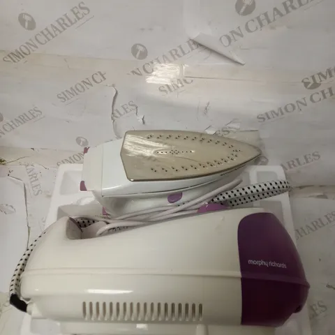 MORPHY RICHARDS JET STEAM GENERATOR IRON 333020 PINK/WHITE