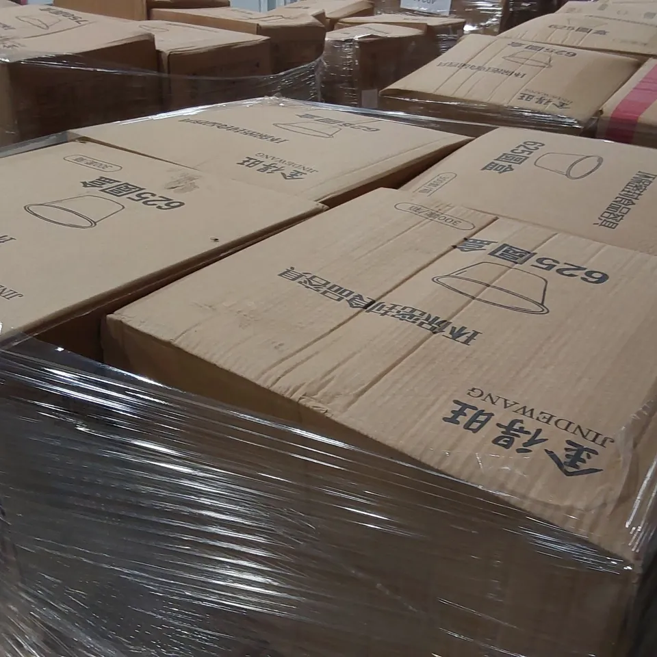 PALLET TO CONTAIN A LARGE ASSORTMENT OF SEALED FOOD CONTAINERS 