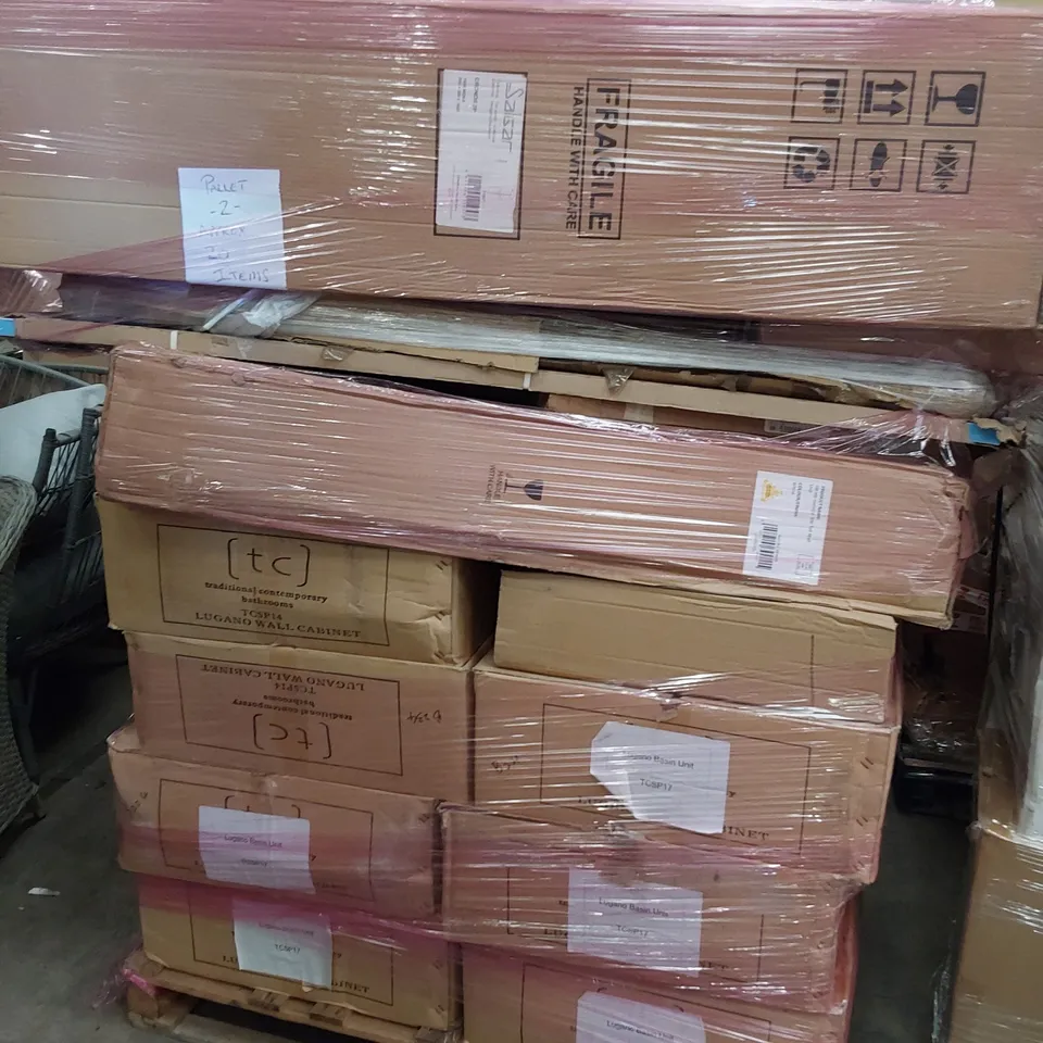 PALLET OF APPROX 22 BASIN UNITS