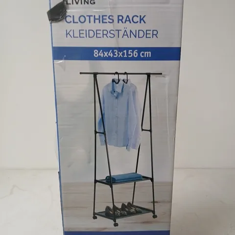 MESA LIVING CLOTHES RACK – 84X43X156 CM – BOXED