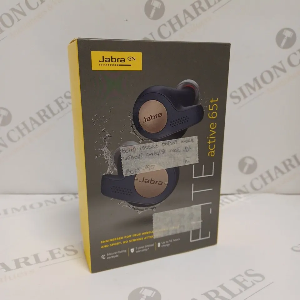 BOXED JABRA ELITE ACTIVE 65T EARBUDS