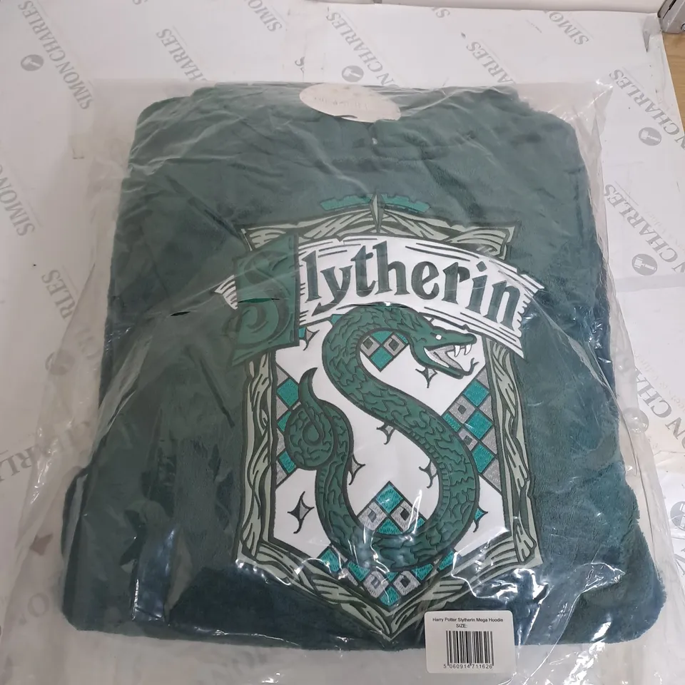 HARRY POTTER SLYTHERIN MEGA HOODIE ONE SIZE 