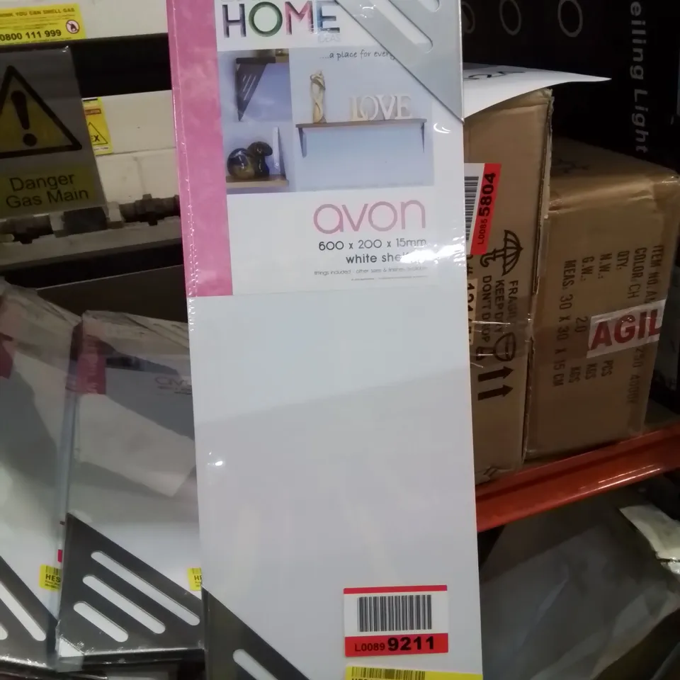 SEALED AVON METAL FLOATING SHELF