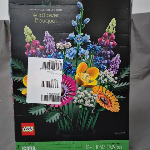 BOXED LEGO WILD FLOWER BOUQUET 10313