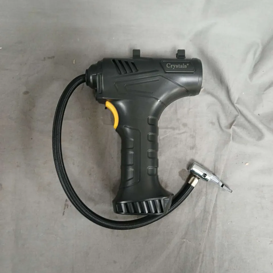 CRYSTALS CORDLESS TYRE INFLATOR – BOXED