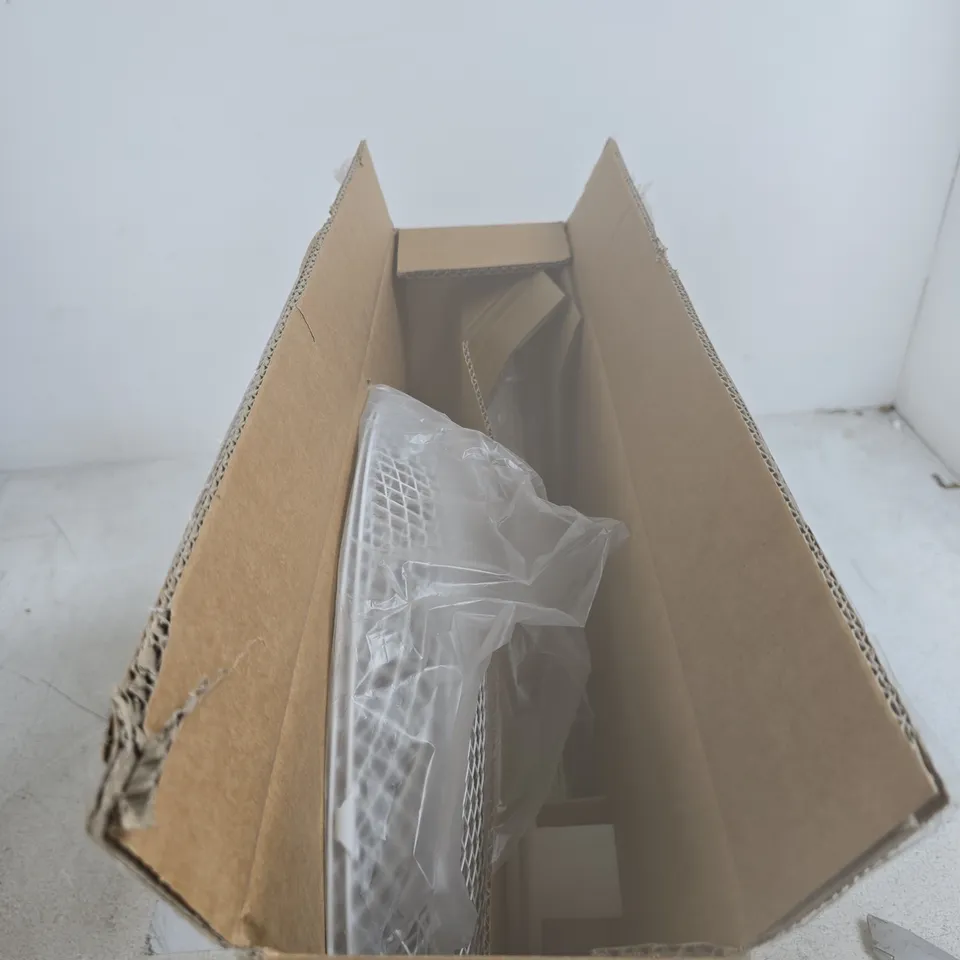 16" WHITE STAND FAN 3 BLADE BOXED