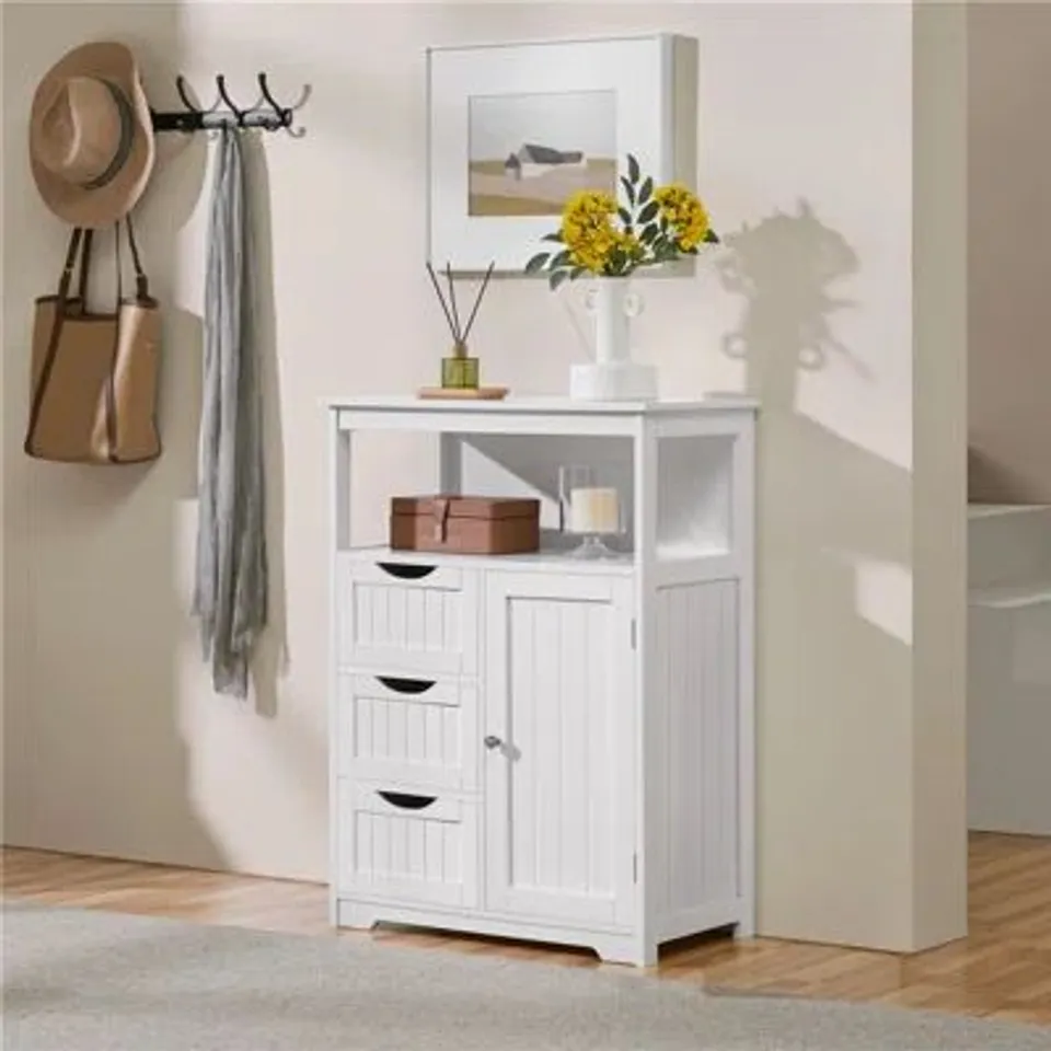 BOXED FREESTANDING BATHROOM CABINET 