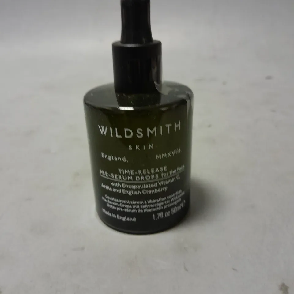 WILDSMITH SKIN TIME-RELEASE PRE-SERUM DROPS 50ML
