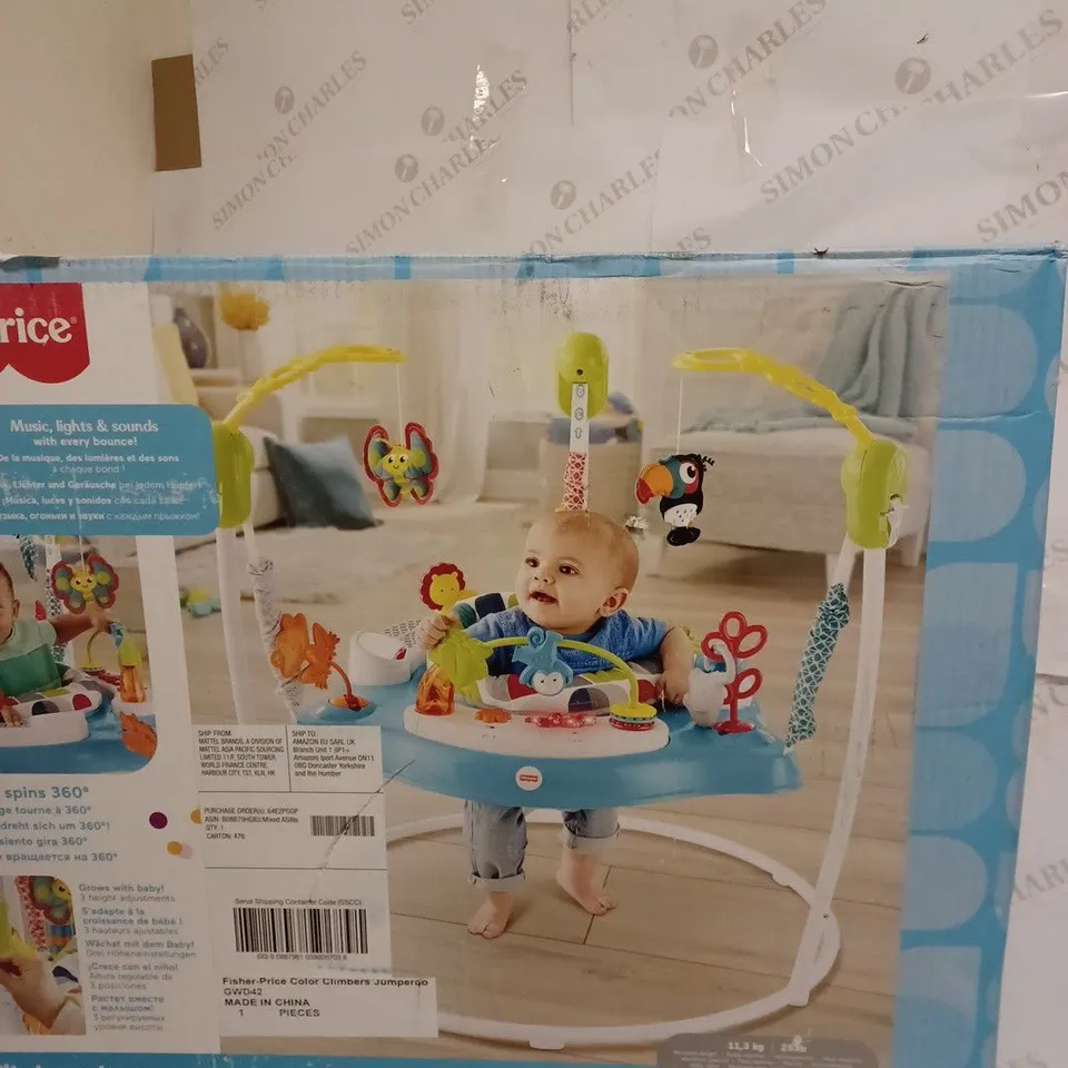 FISHER PRICE COLOUR CLIMBERS JUMPEROO