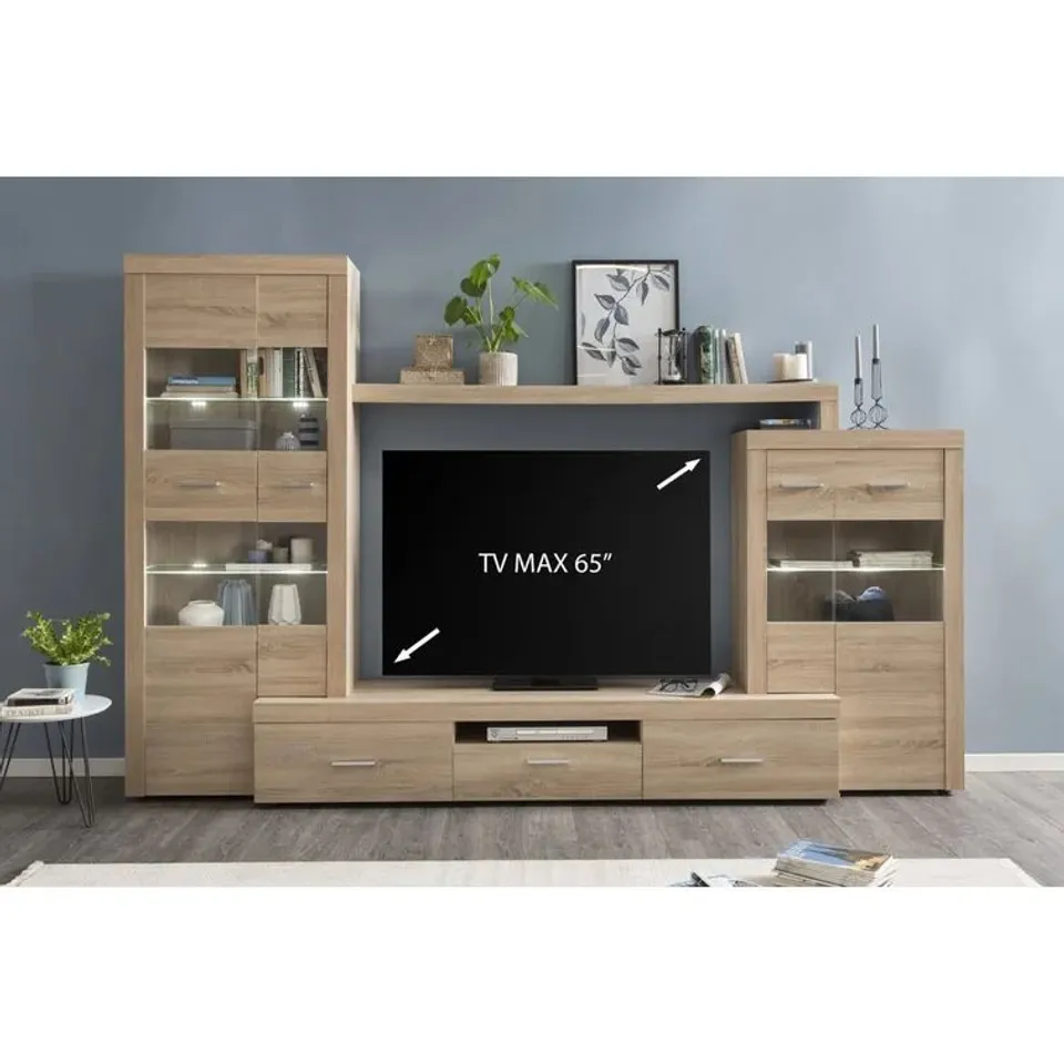 BOXED CARRUTHERS ENTERTAINMENT UNIT (BOXES 1, 2 & 4 OF 4)