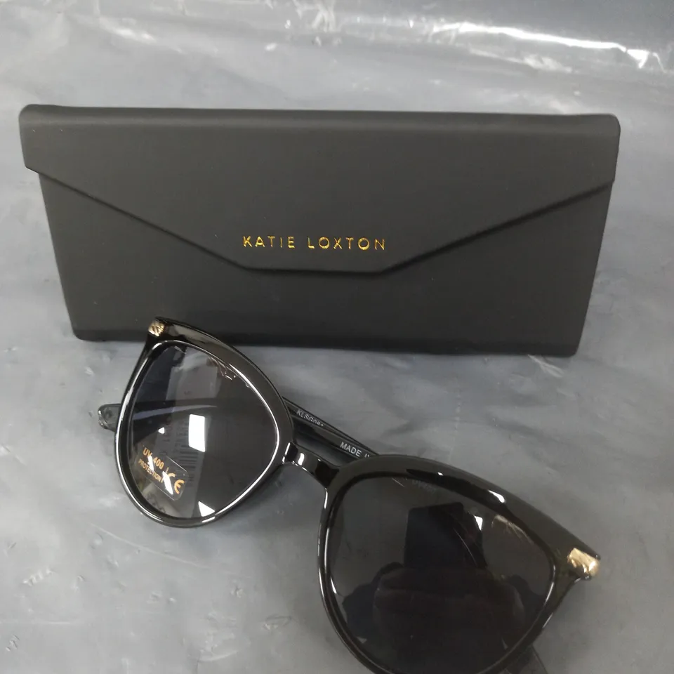 KATE LOXTON RAVELLO ROUND FRAME SUNGLASSES - BLACK RRP £30