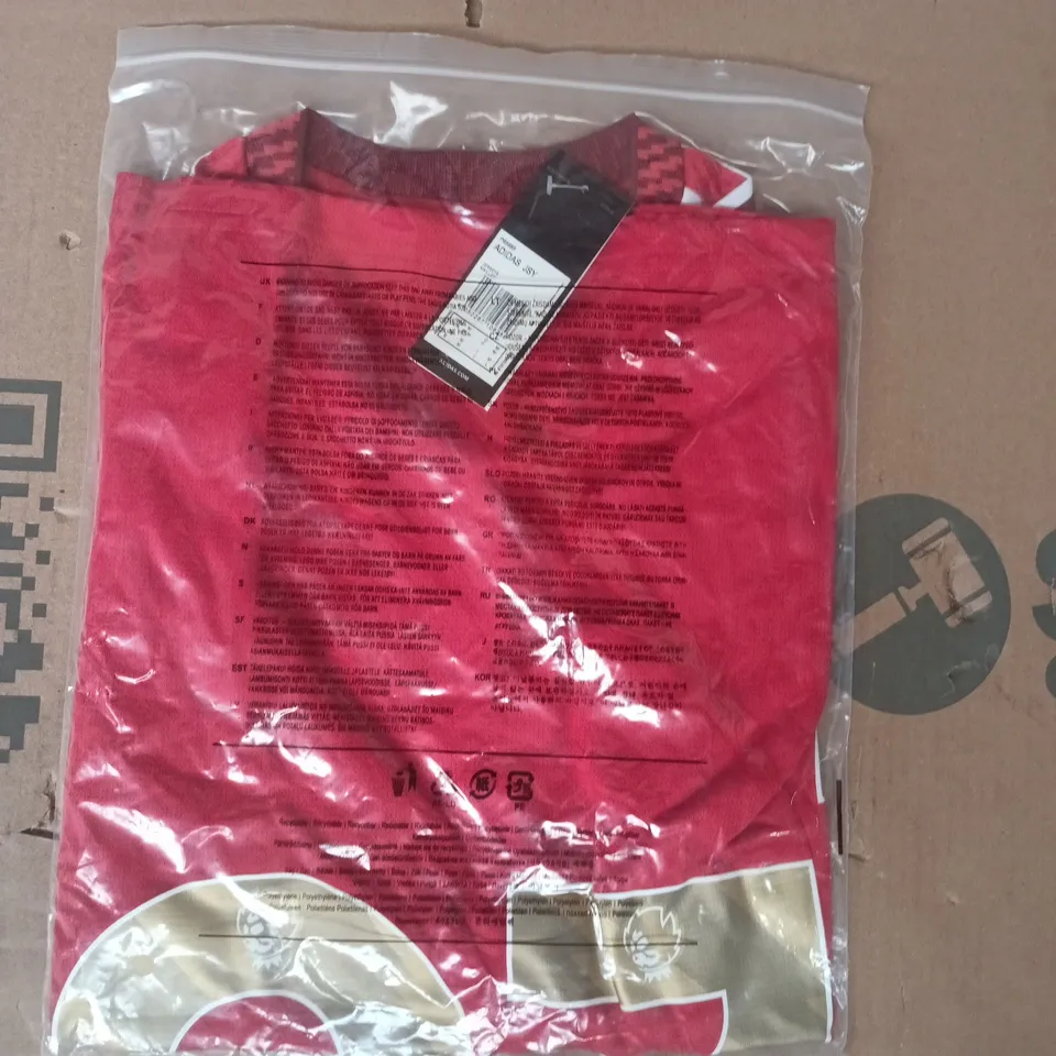 BAGGED ADIDAS ARSENAL HOME JERSEY SIZE MEDIUM