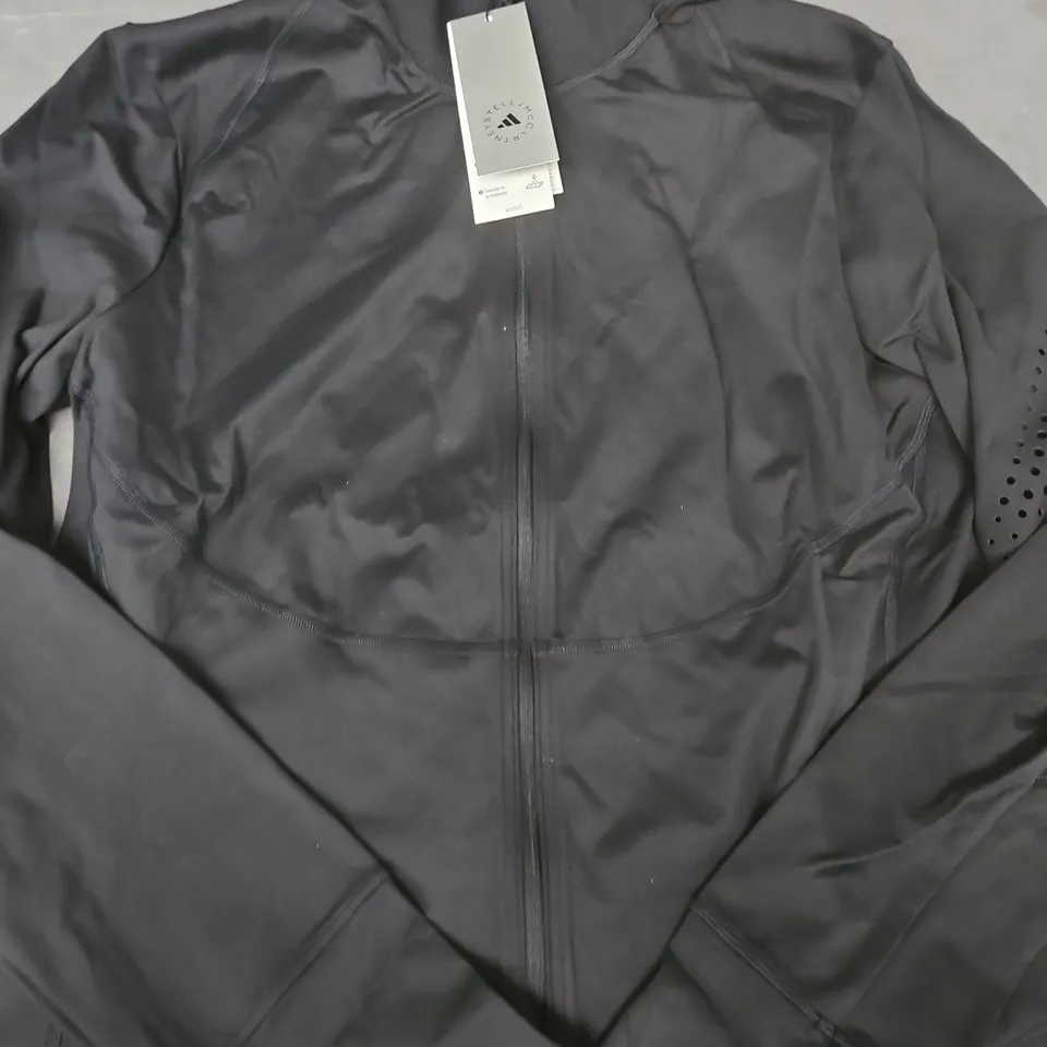 ADIDAS LONG SLEEVE TRACK TOP IN BLACK SIZE XL