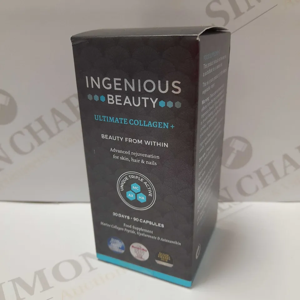 INGENIOUS BEAUTY ULTIMATE COLLAGEN+ 2ND GENERATION 90 CAPSULES