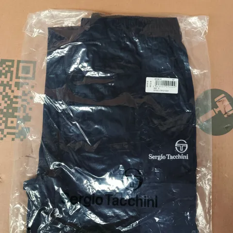 BAGGED SERGIO TACCHINI TROUSERS IN NAVY SIZE SMALL