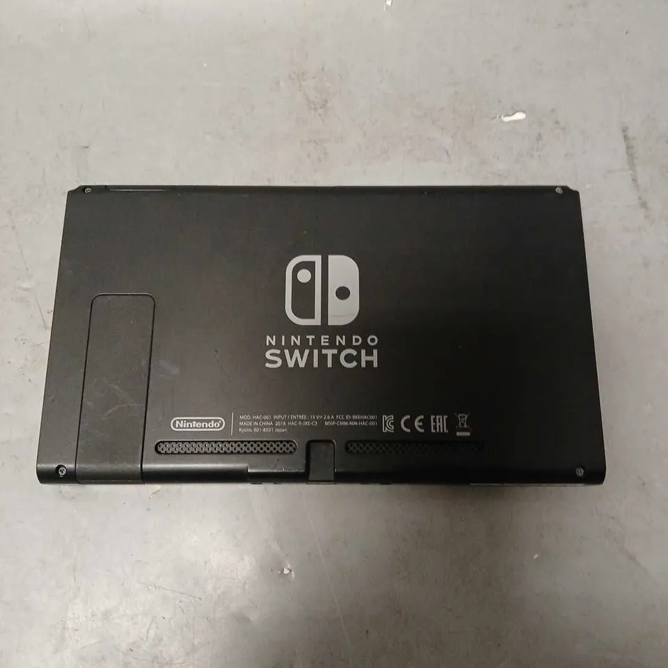 NINTENDO SWITCH GAME CONSOLE IN BLACK