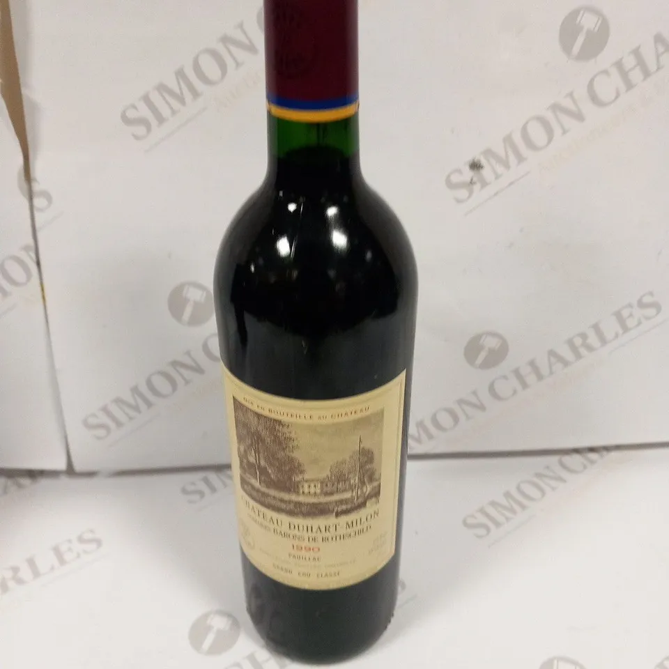 CHATEAU DUHART-MILON DOMAINES BARONS DE ROTHSCHILD 1990 PAUILLAC GRAND CRU CLASSE 75CL