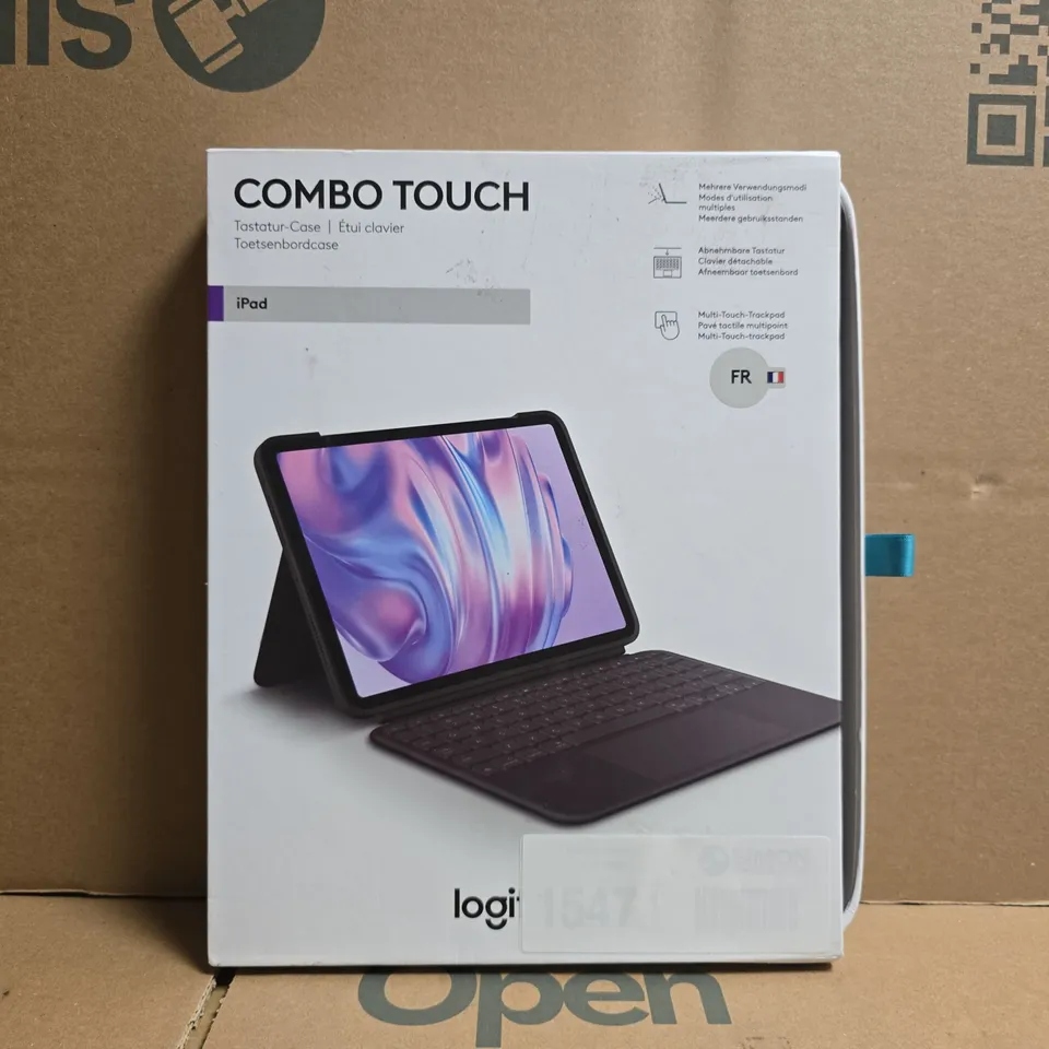 LOGITECH COMBO TOUCH KEYBOARD CASE FOR IPAD - FRENCH