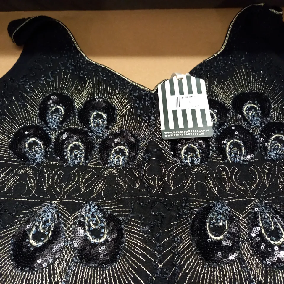 LOT OF 2 BANNED APPAREL EMBELLISHED DRESSES - L & XL