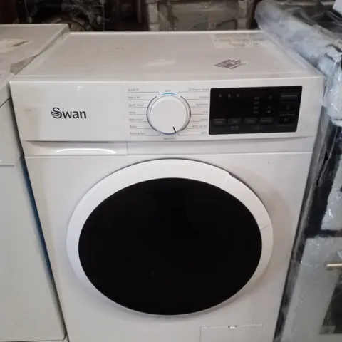 SWAN 8KG LOAD, 1400 SPIN FREESTANDING WASHING MACHINE - BLACK