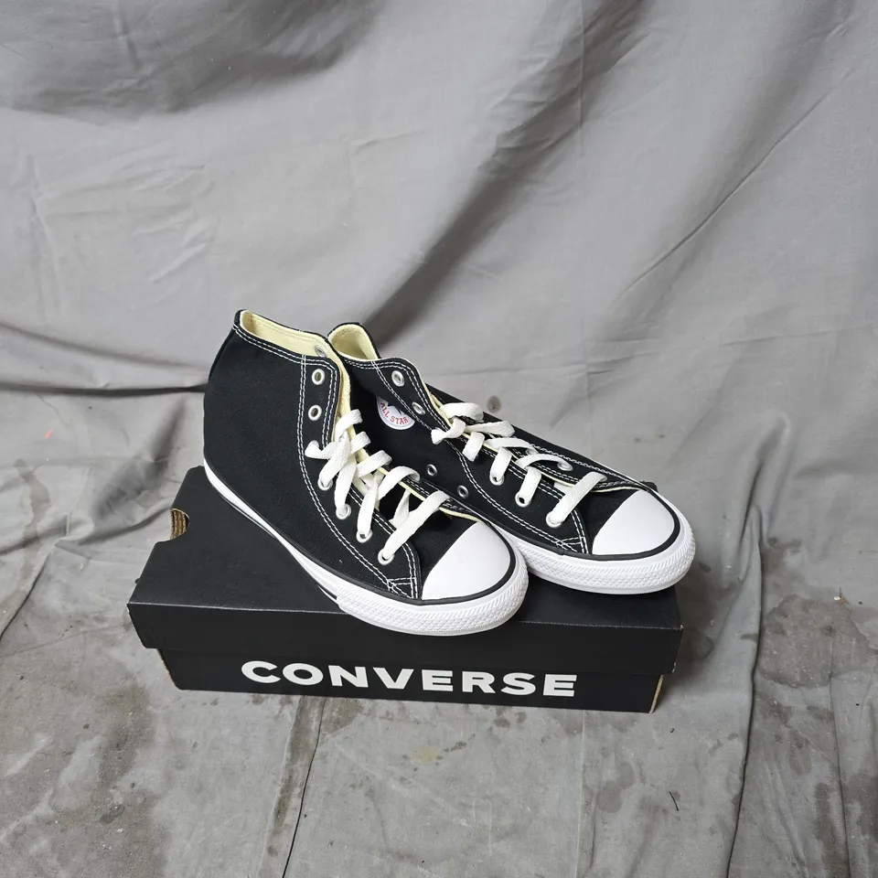 CONVERSE CHUCK TAYLOR ALL STAR HIGH-TOP SNEAKERS – BLACK SIZE 1.5