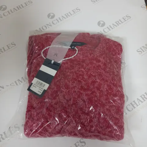 BAGGED CREW CLOTHING COMPANY TWIST YARN CABLE CREW SIZE 6