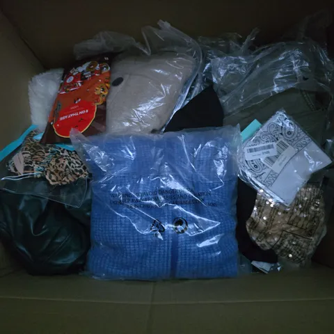 APPROXIMATELY 25 ASSORTED CLOTHING AND FASHION PRODUCTS IN VARIOUS STYLES AND SIZES - COLLECTION ONLY