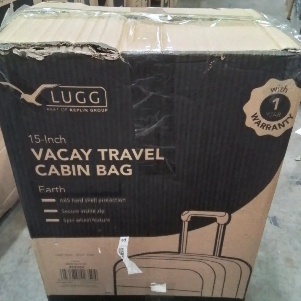 BOXED LUGG VACAY TRAVEL CABIN BAG EARTH
