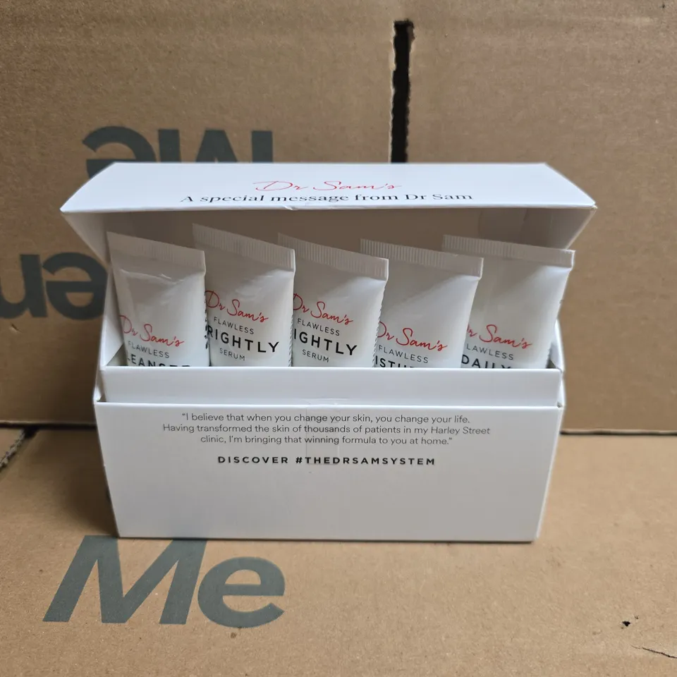 DR SAM'S RADIANCE KIT – 4-STEP SKINCARE SET WITH SACHET BOX