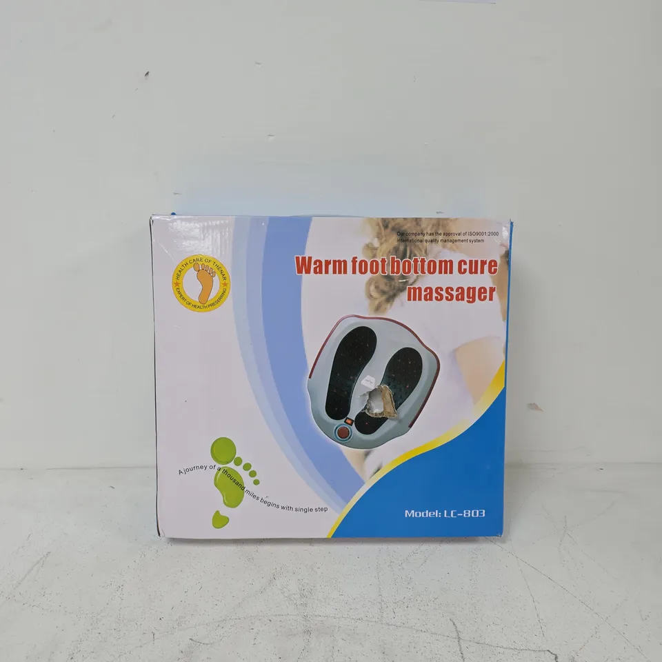 WARM FOOT MASSAGER – MODEL LC-803