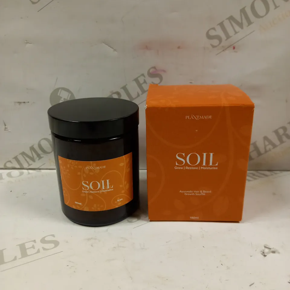 PLANTMADE SOIL AYURVEDIC HAIR & BEARD GROWTH SOUFFLÉ - 180ML