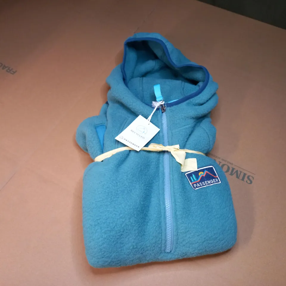 PASSENGER MAINE HOODD FLEECE IN OCEAN GREEN - S