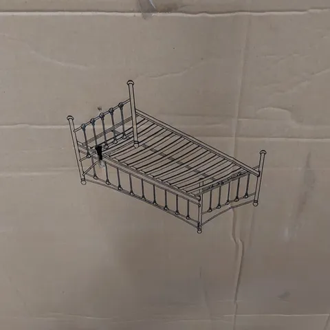 BOXED ORNATE 3' DAY BED - WHITE (1 BOX)