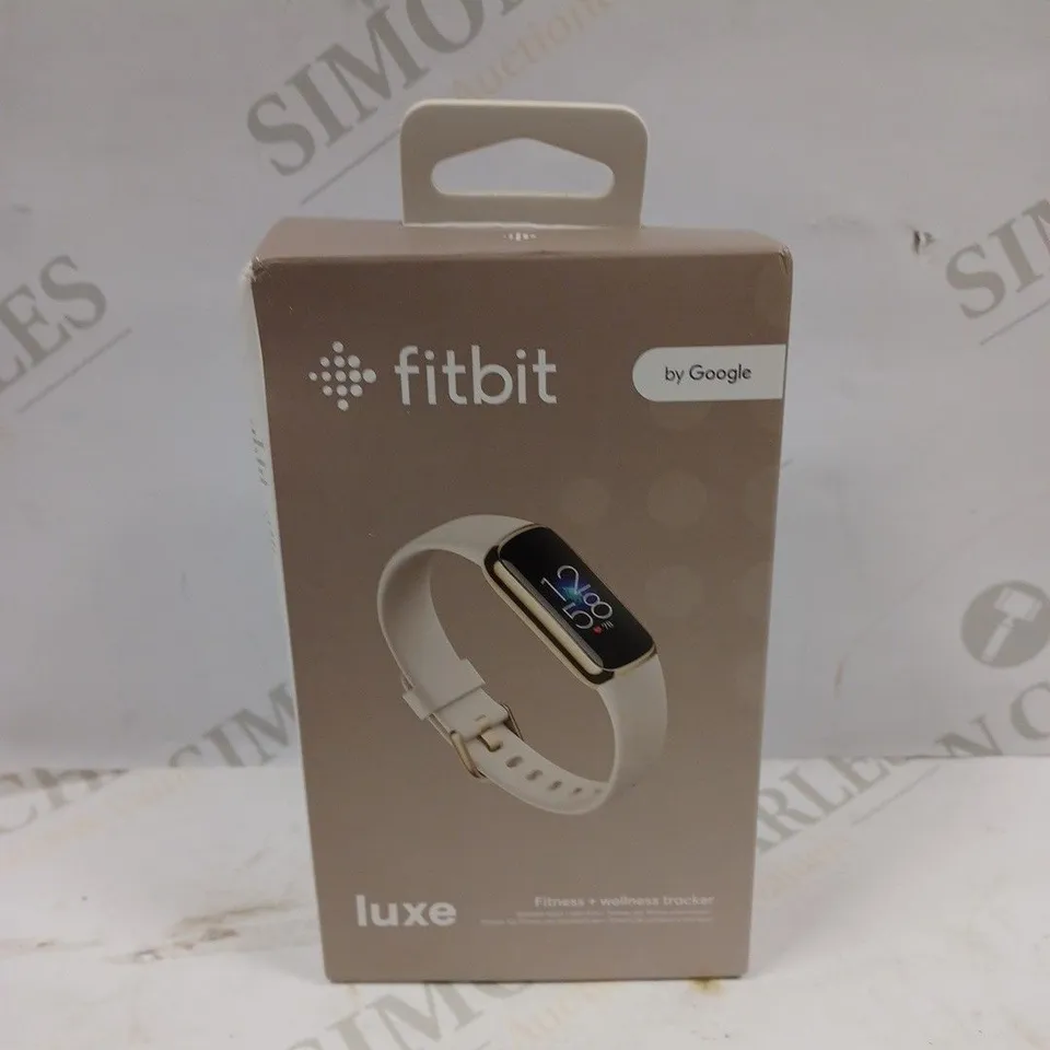 BOXED FITBIT LUXE FITNESS & WELLNESS TRACKER BY GOOGLE 