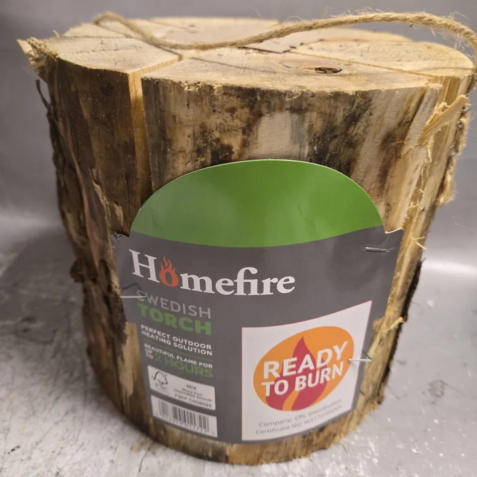 APPROX 10 HOMEFIRE HARDWOOD SWEDISH TORCHES