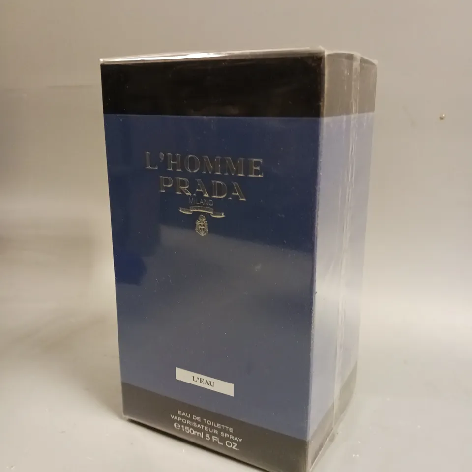 BOXED AND SEALED L'HOMME PRADA MILANO EAU DE TOILETTE 150ML