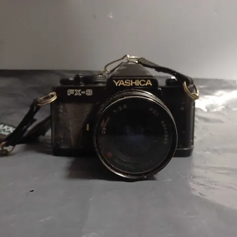 YASHICA FX-3 BLACK FILM CAMERA 